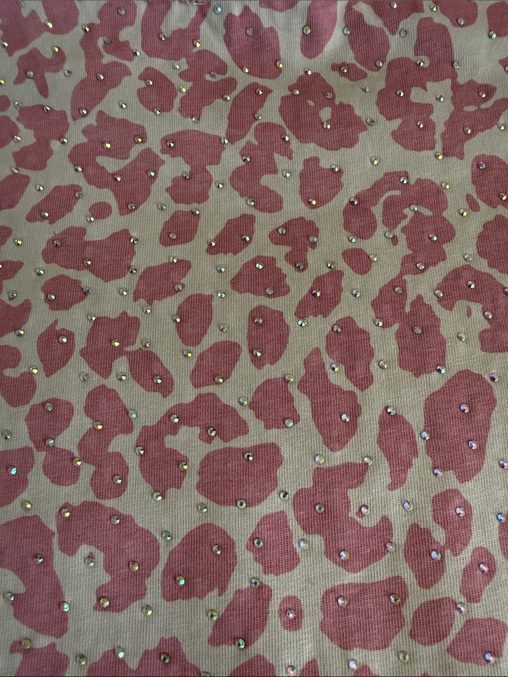 DAVI & DANI Pink Leopard Print Short Sleeve Tee - Picture 4 of 4
